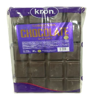 KRON  TABLETA CHOCOLATE BITTER 1KG